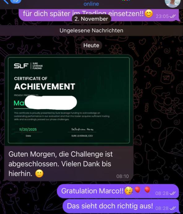 Certificate of Achievement